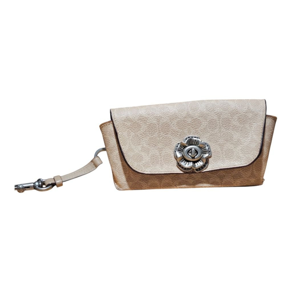 Coach Beige Backpack with Eyeglass Case - Picture 14 of 17